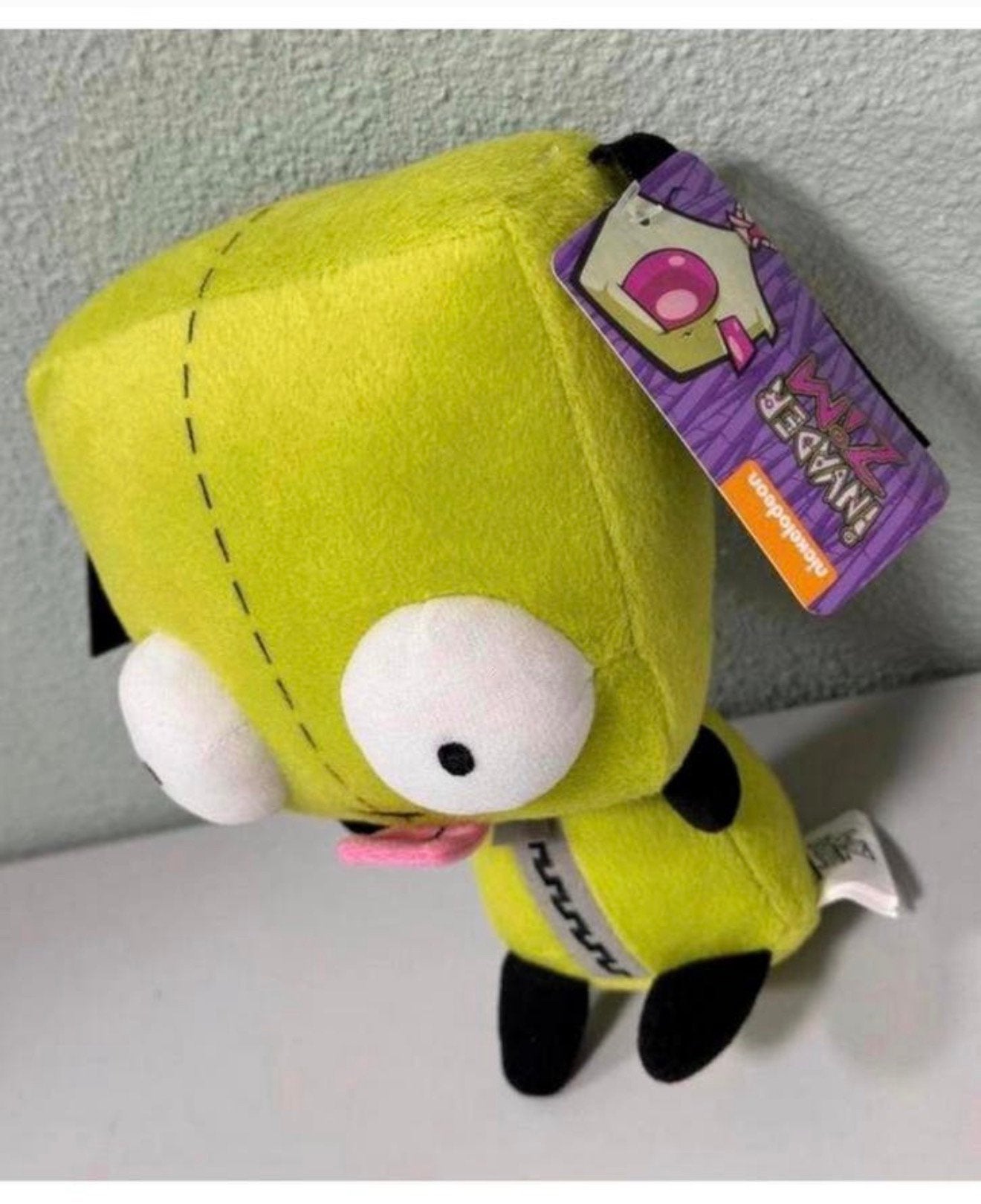Zeldzaam, Pop van Nickelodeon Alien Invader Zim 8" plush, Nieuw, Ophalen of Verzenden, H, H