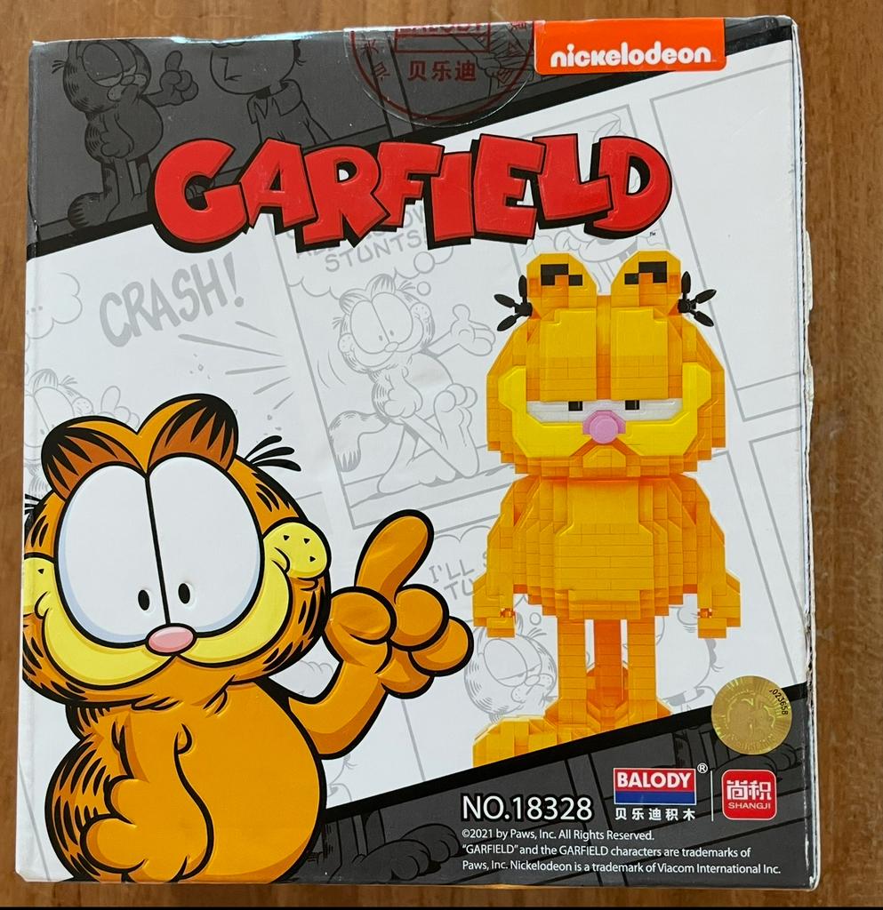 Nickelodeon Garfield Bouwset - 1003 Stukjes - Nieuw, Ophalen of Verzenden, Nieuw, Overige merken