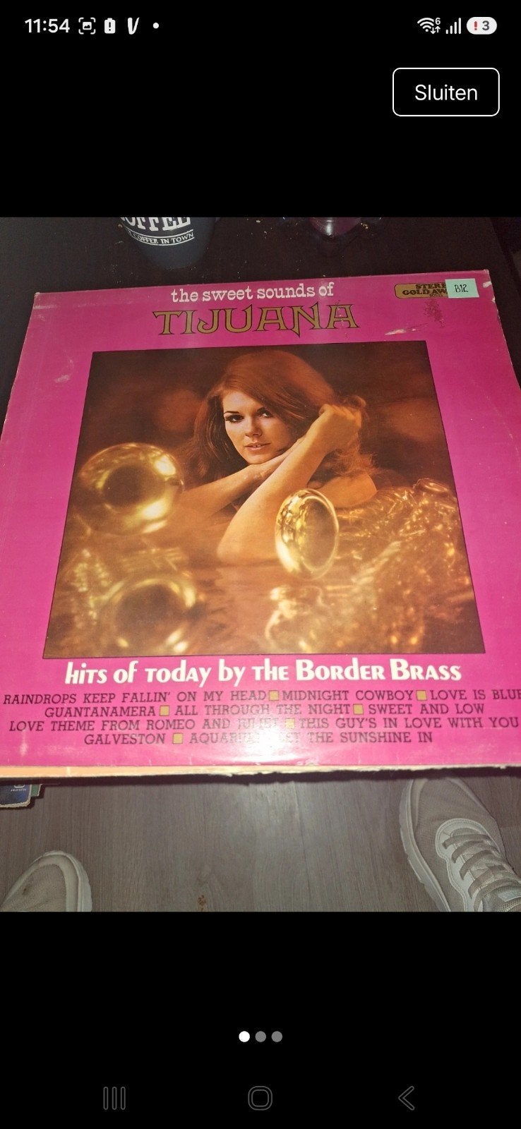 The Sweet Sounds of Tijuana - The Border Brass LP, LP, Gebruikt, Pop, Ophalen of Verzenden