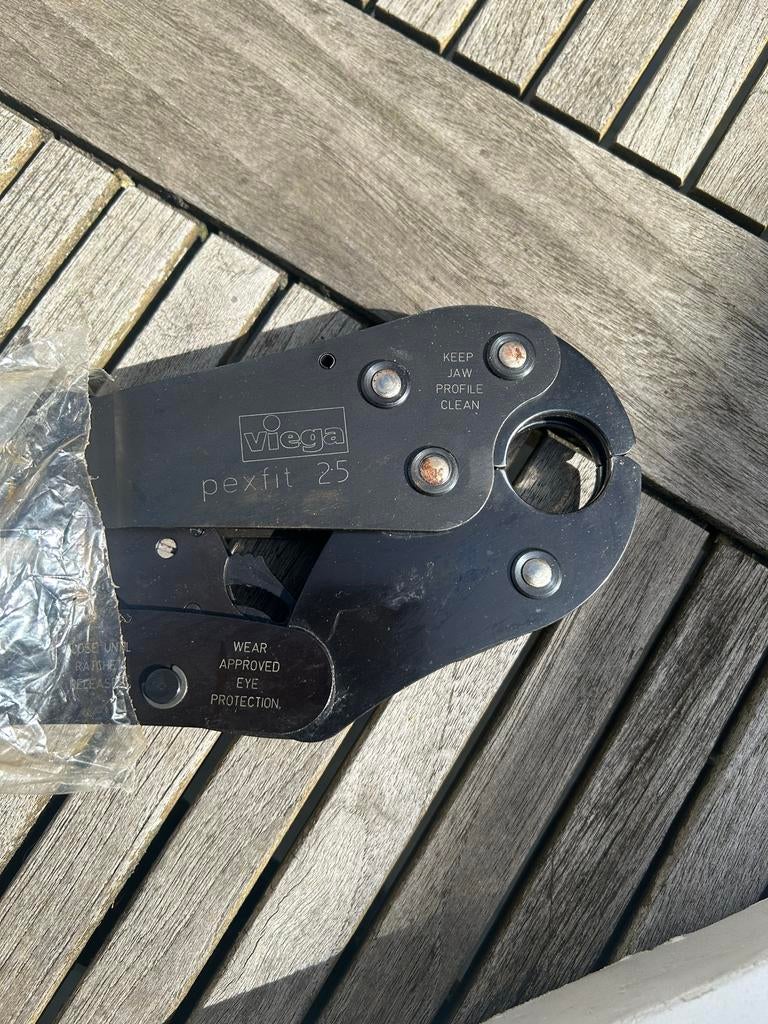 Viega 25mm handperstang nieuw in verpakking, Ophalen of Verzenden, Nieuw