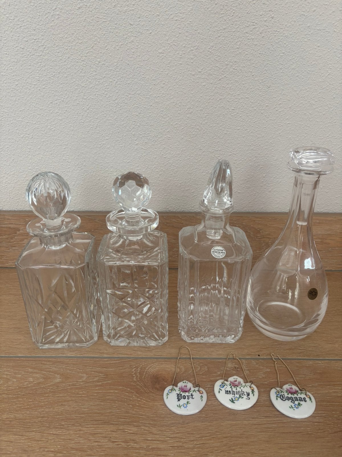 Kristallen karaffen, Antiek en Kunst, Ophalen of Verzenden