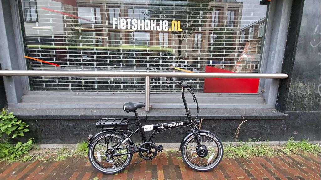 Fietshokje Houtplein: Raaks Eco E-Vouwfiets S7 NIEUW, Niet ingevuld, Nieuw, Totaal opvouwbaar, Niet ingevuld