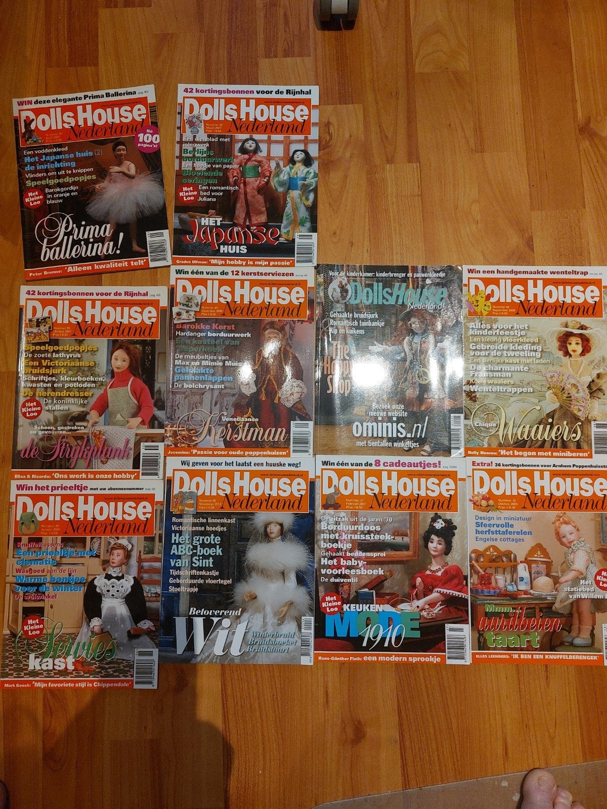 10x Dolls House Nederland Magazines - Poppenhuis Liefhebbers, Verzamelen, Ophalen of Verzenden, Zo goed als nieuw, Overige typen