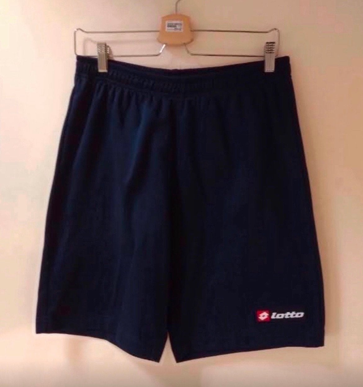 Donkerblauwe spirt korte broek. Maat 38. Merk, Fitness, Ophalen of Verzenden, Zo goed als nieuw, Maat 48/50 (M)