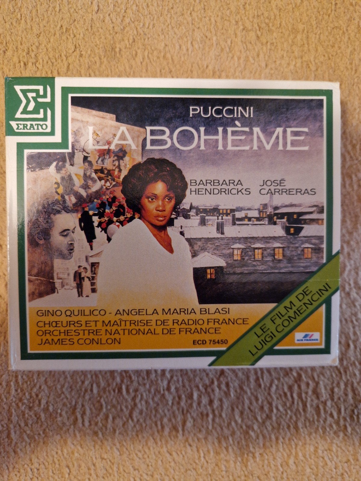 Puccini - La Bohème (2 CD Boxset) - Erato, Ophalen of Verzenden, Romantiek, Zo goed als nieuw, Opera of Operette