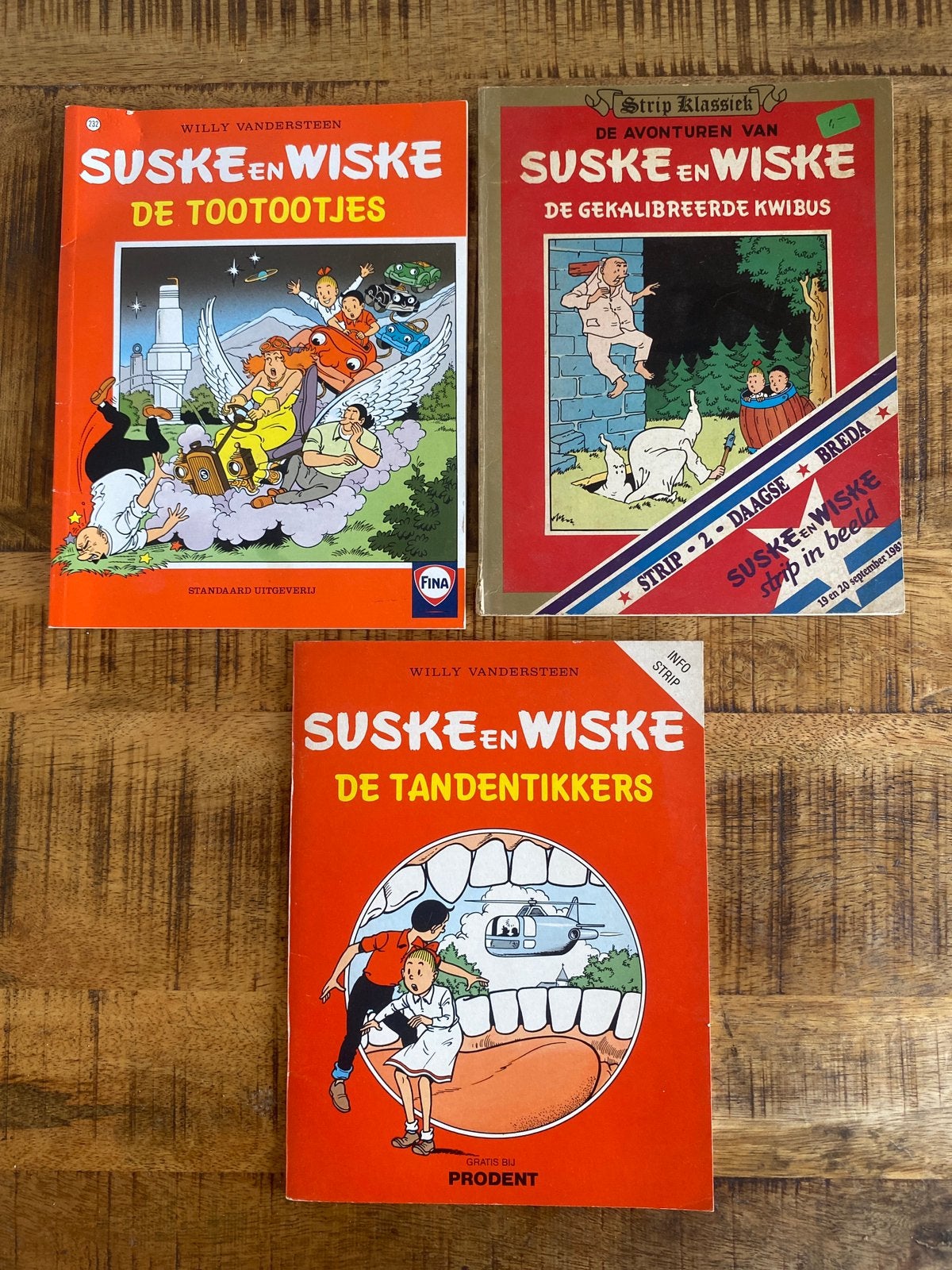 3x suske en wiske willy vandersteen speciale uitgave, Boeken, Meerdere stripboeken, Ophalen of Verzenden, Gelezen