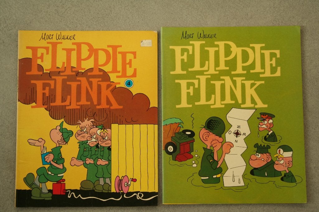 2 x Flippie Flink, Meerdere stripboeken, Ophalen of Verzenden, Gelezen