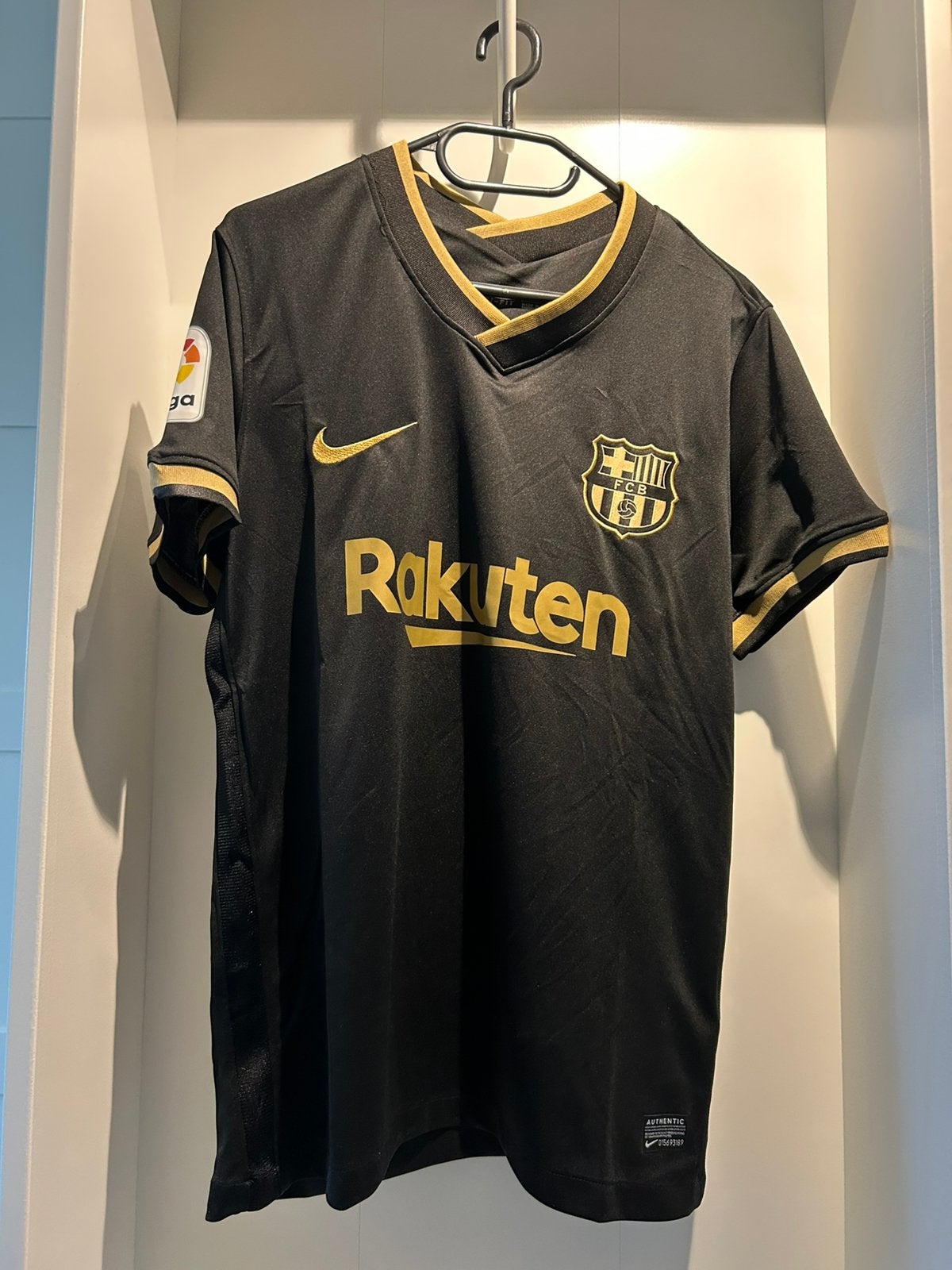 Barcelona uit shirt 20/21 Lionel Messi, Ophalen of Verzenden, Zo goed als nieuw