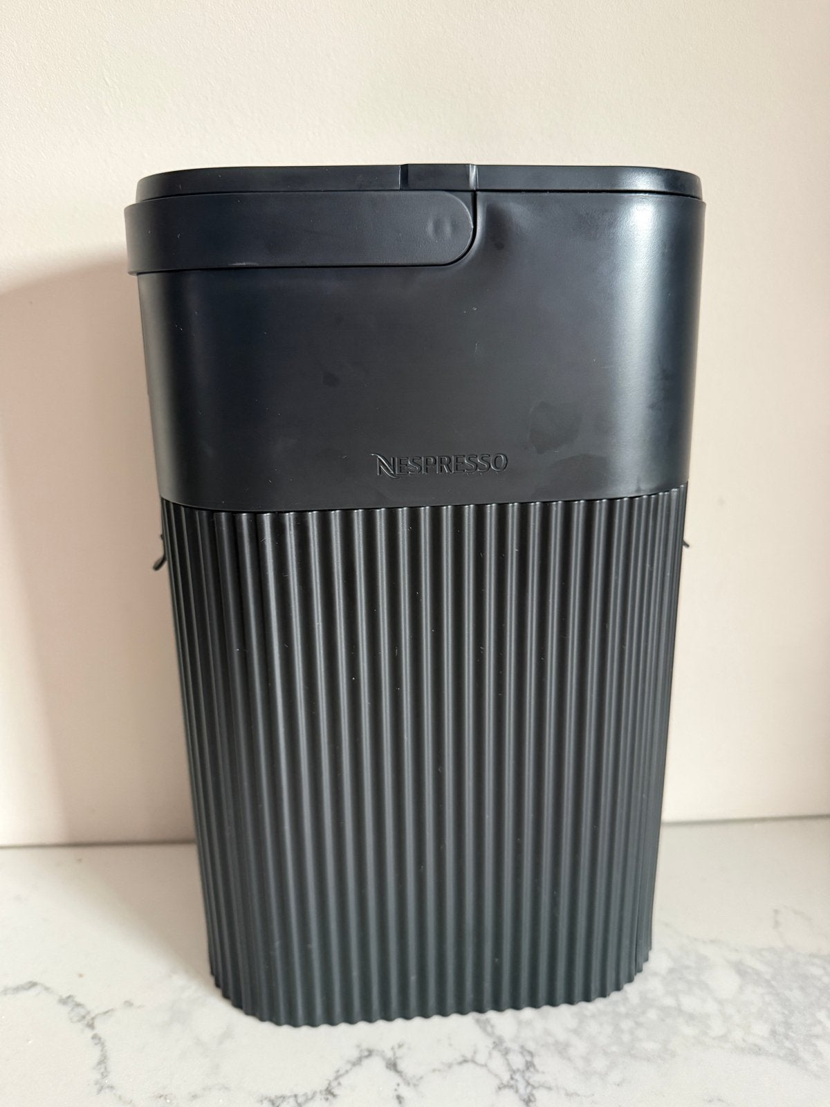 Nespresso recycling container - zo goed als nieuw, Kunststof, Ophalen of Verzenden, Zo goed als nieuw, Zwart