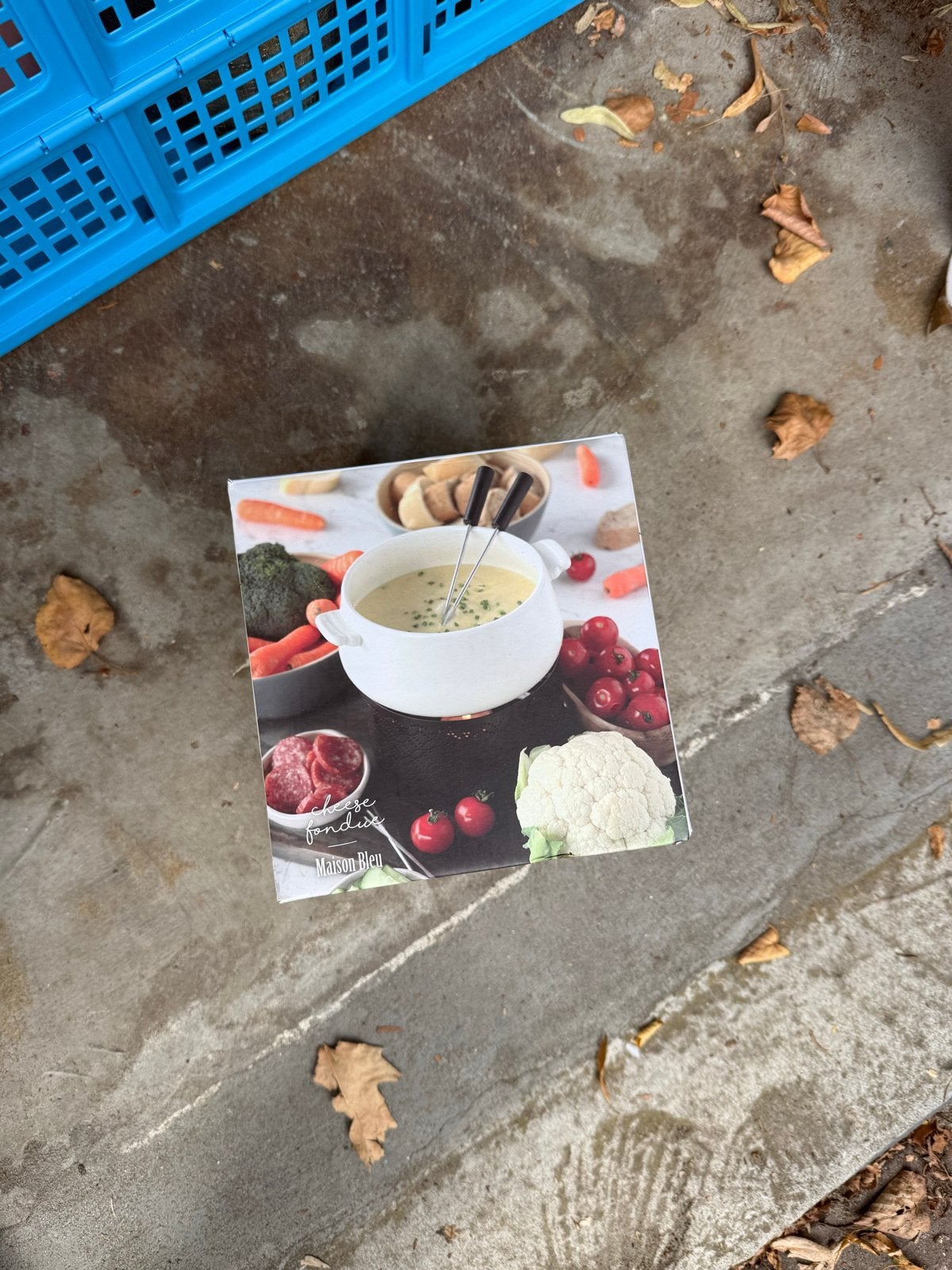Maison Bleu Fondueset - Nieuw in doos, Ophalen of Verzenden, Nieuw, Fondueset