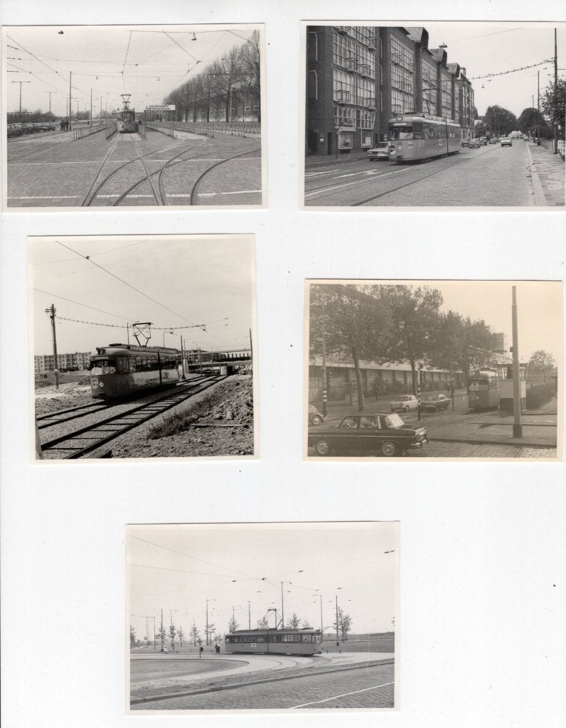 Rotterdam Tram RET Düwags 12, Verzenden, Gebruikt, Tram, Kaart of Prent