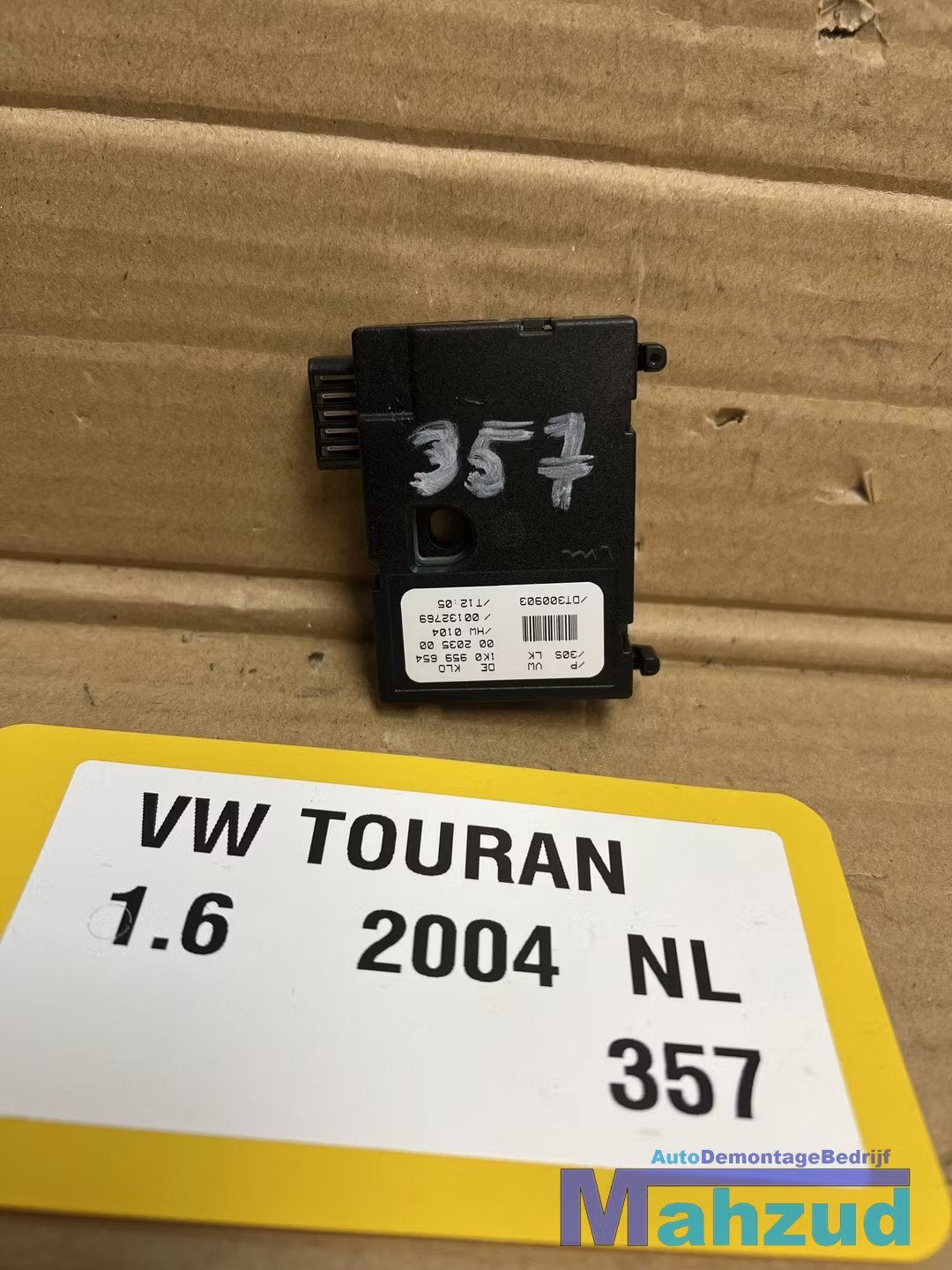 VW TOURAN Stuurkolom module 1K095965, Gebruikt, Volkswagen, Volkswagen AG, Berliner Ring 2
38440  Wolfsburg, DE