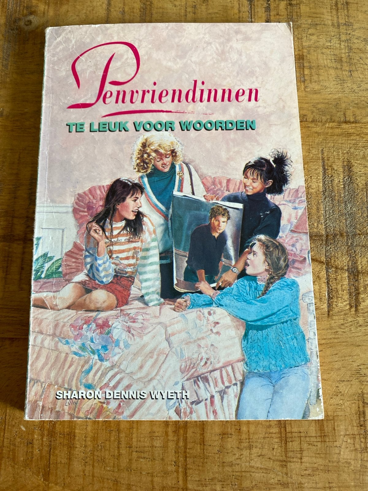 Pen vriendinnen: Te leuk voor woorden - Sharon Dennis Wyeth, Boeken, Ophalen of Verzenden, Gelezen, Fictie