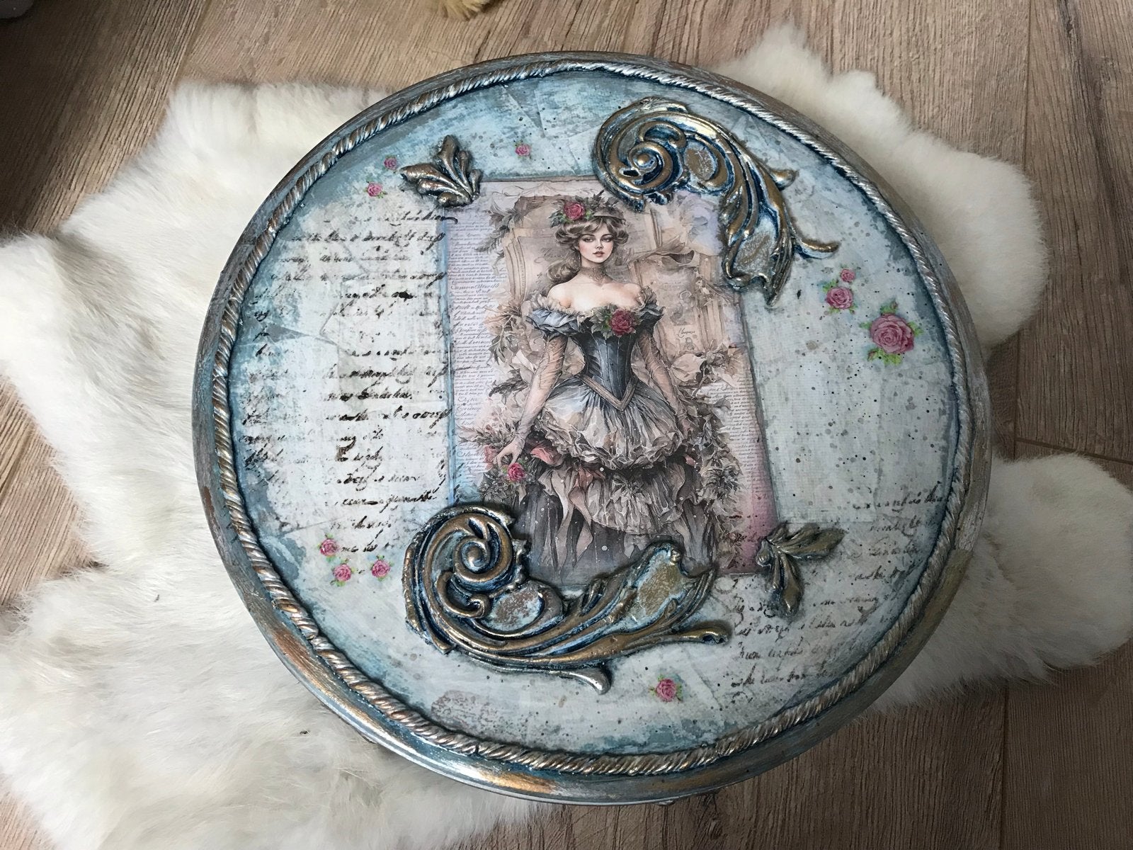 Decoratieve blikken dozen - Set van 2 of los verkrijgbaar, Verzamelen, Blikken, Ophalen of Verzenden, Zo goed als nieuw, Koek(jes)