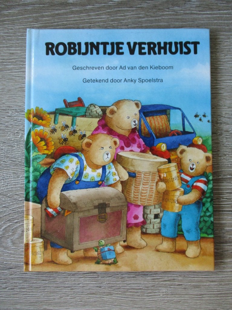 Robijntje verhuist - Ad van den Kieboom, Boeken, Ophalen of Verzenden, Gelezen, Fictie algemeen
