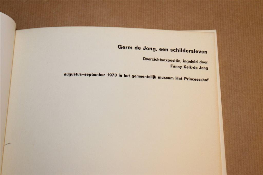 Germ de Jong — Schildersleven, Tentoonstelling 1973, Verzenden, Gelezen