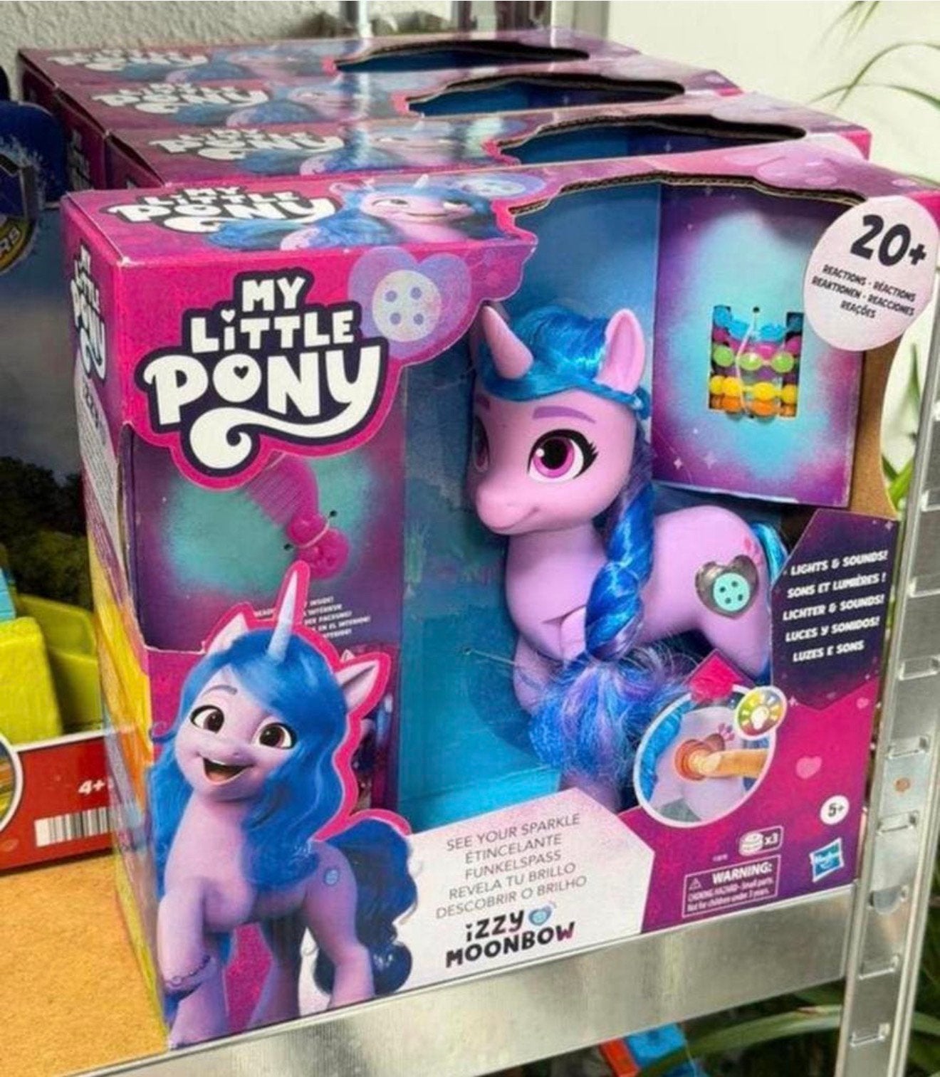 My Little Pony See You Sparkle Izzy Moonbow Speelpaard NIEUW, Nieuw, Ophalen of Verzenden, H, H