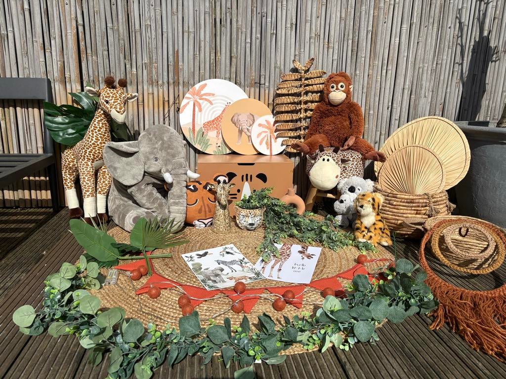 Junglekamer accessoires, Kinderen en Baby's, Kinderkamer | Inrichting en Decoratie, Ophalen, Gebruikt, Wanddecoratie