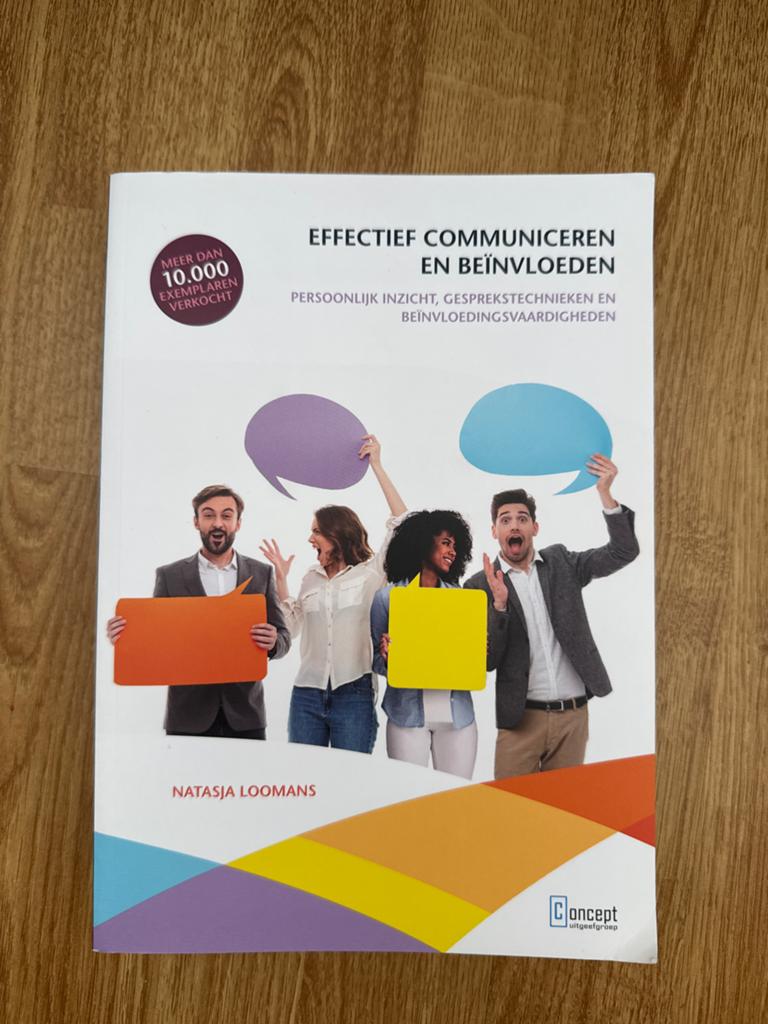 Natasja Loomans - Effectief communiceren en beïnvloeden, Boeken, Zo goed als nieuw, Gamma, Natasja Loomans, HBO