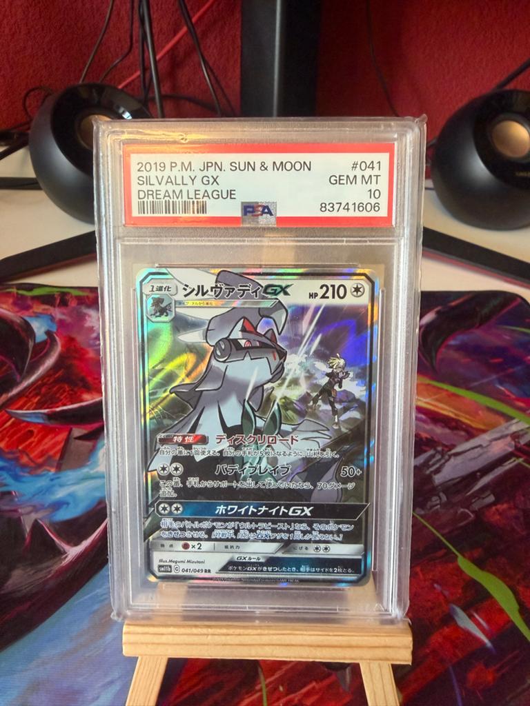 Silvally GX PSA 10 GEM MT - Japanse Pokémon Kaart, Ophalen of Verzenden, Nieuw, Losse kaart