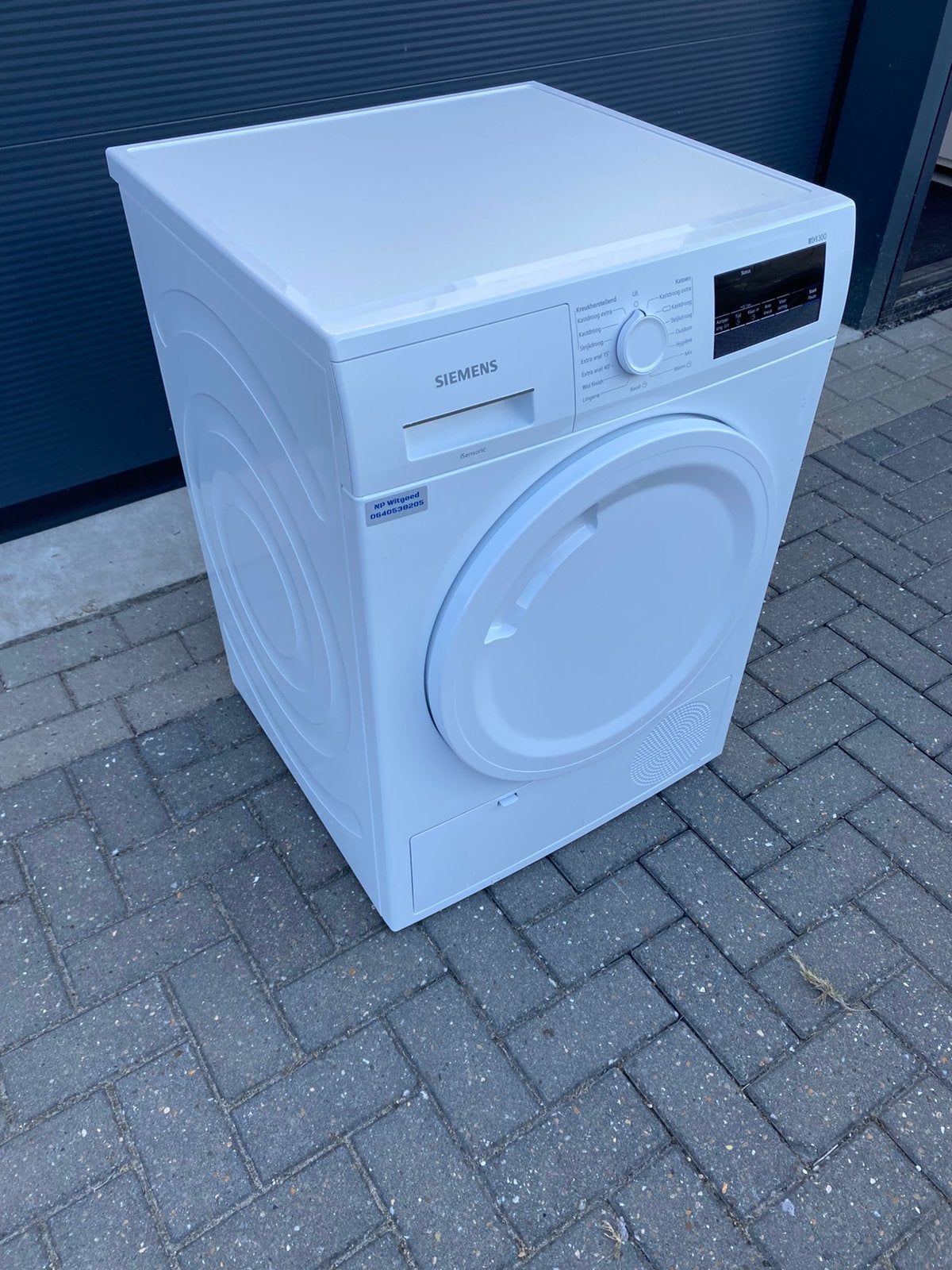 Siemens IQ300 CondensDroger 8KG! Garantie! Gratis Bezorgd!, Ophalen, Anti-kreukfase, 8 tot 10 kg, Zo goed als nieuw