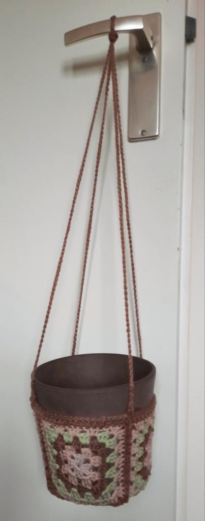 Gehaakte plantenhanger, Ophalen of Verzenden, Nieuw, Haken, Overige typen