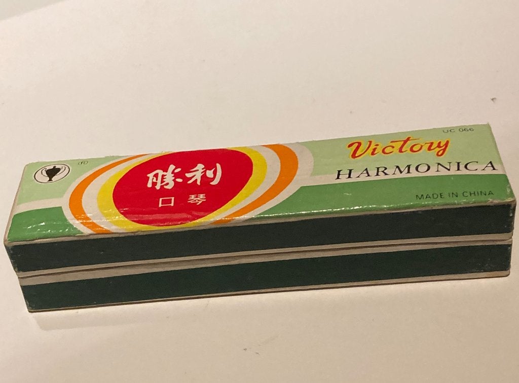 Vintage mondharmonica Victory, Ophalen of Verzenden, Gebruikt, Overige typen