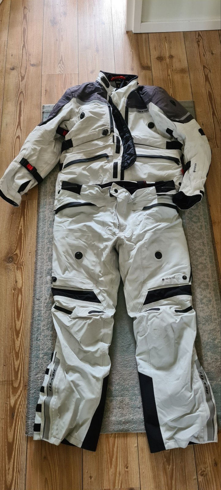 REV'IT! Motorpak (Winterpak) - Wit/Zwart, Ophalen, REV'IT!, Tweedehands, Heren