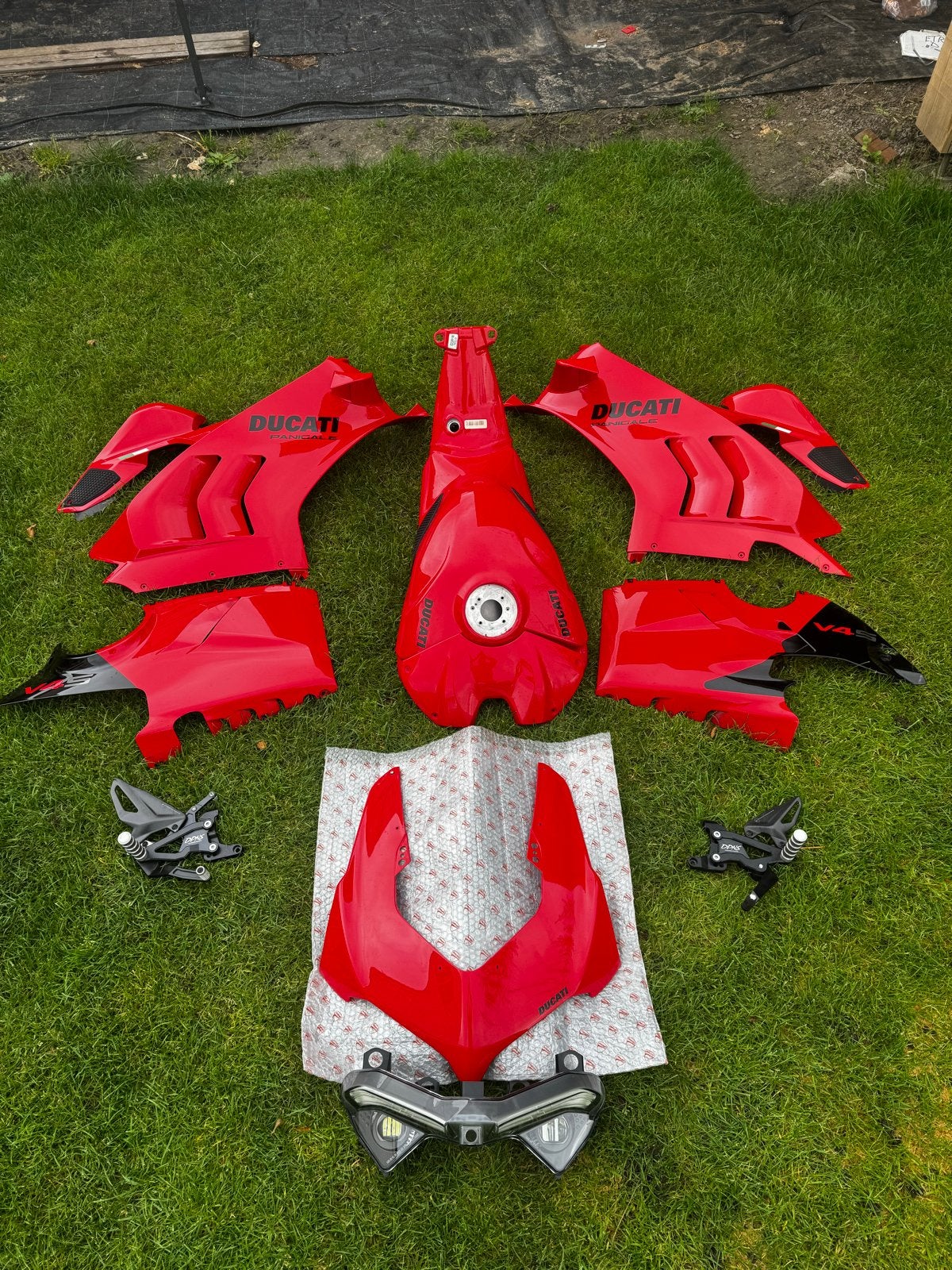 Complete Kuip Ducati Panigale V4, Ophalen of Verzenden, Gebruikt