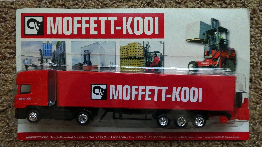 Model vrachtwagen Moffett-Kooi Scania 1-87, Overige merken, Groter dan 1:32, Nieuw, Ophalen of Verzenden