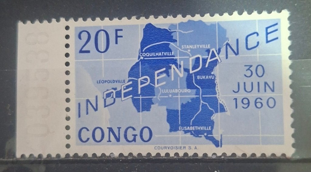 Congo Postzegel Postfris (B3-P20), Ophalen of Verzenden, Overige landen, Postfris