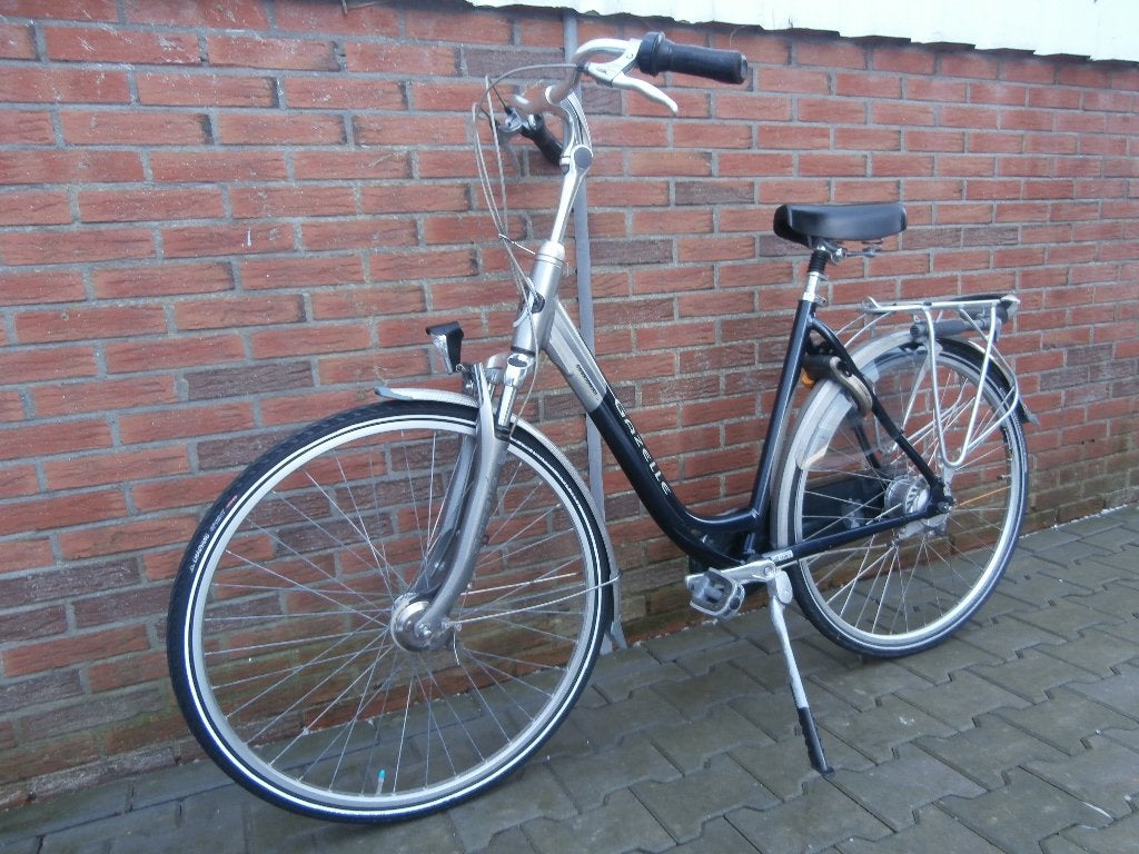 Zeer mooie Gazelle Orange Goldline dames 53 cm., Ophalen, (Extra) lage instap, Gazelle, Trommelrem