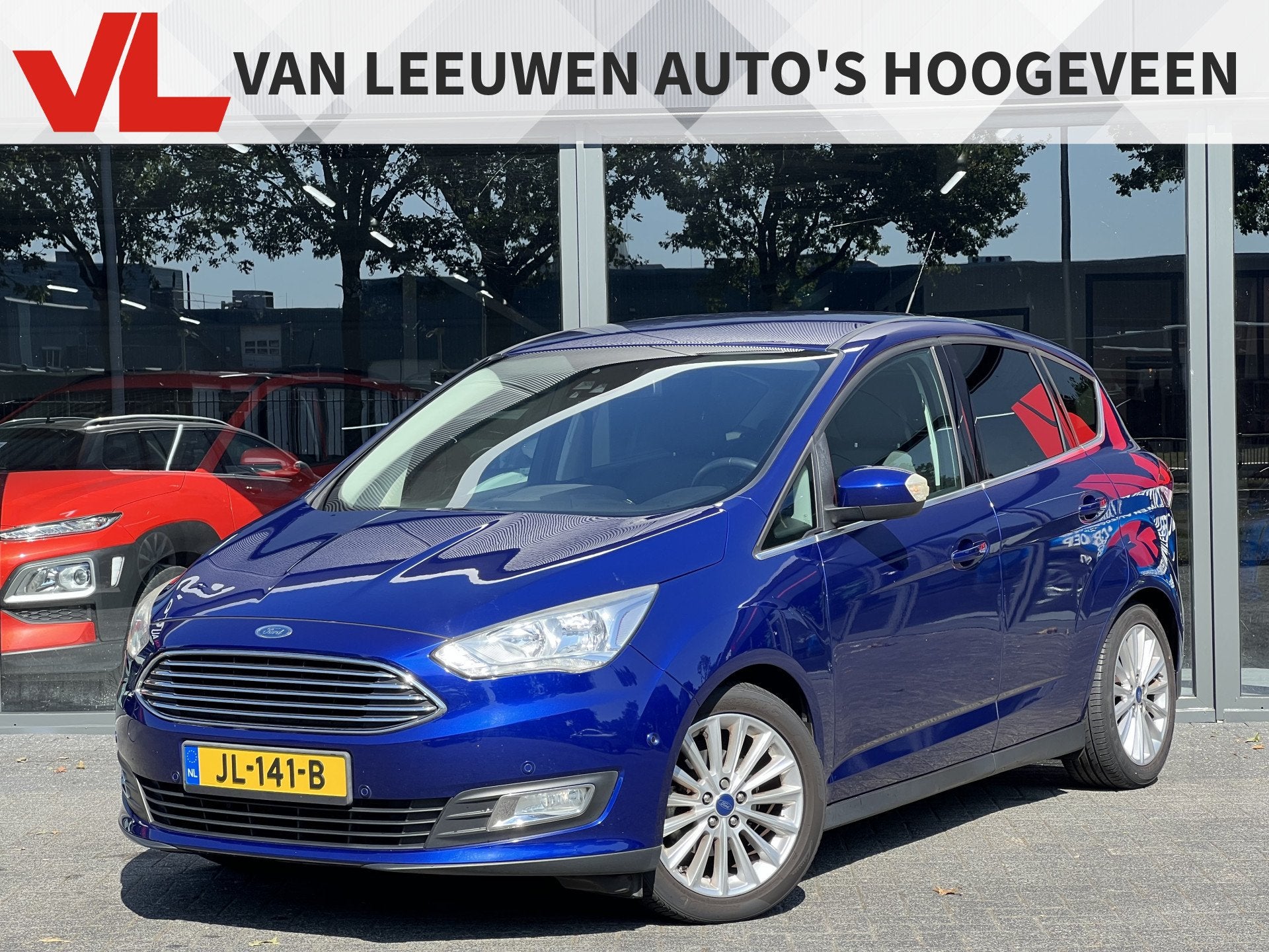 Ford C-MAX 1.0 Titanium | WinterPack | Airco | Navi |, Auto's, Voorwielaandrijving, Stof, Gebruikt, Automatische klimaatregeling