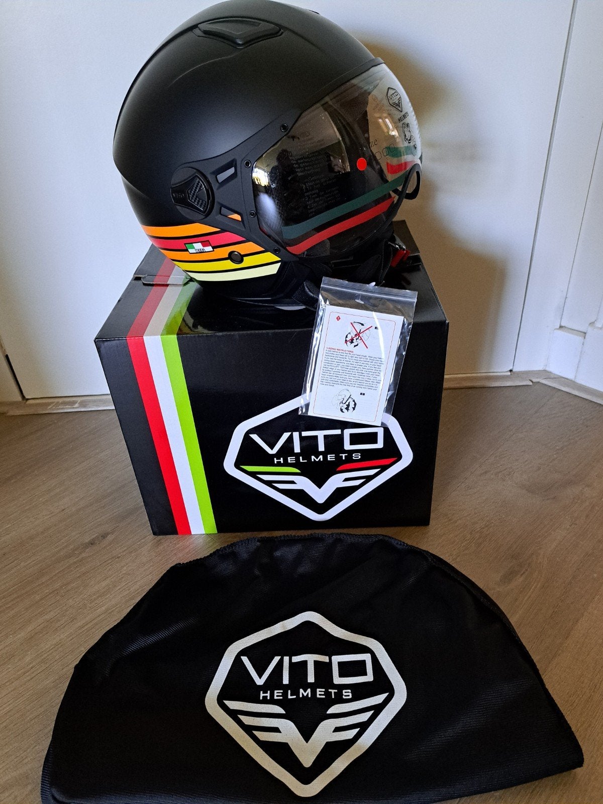 Scooterhelm gloednieuw merk Vito, Ophalen of Verzenden, Overige merken