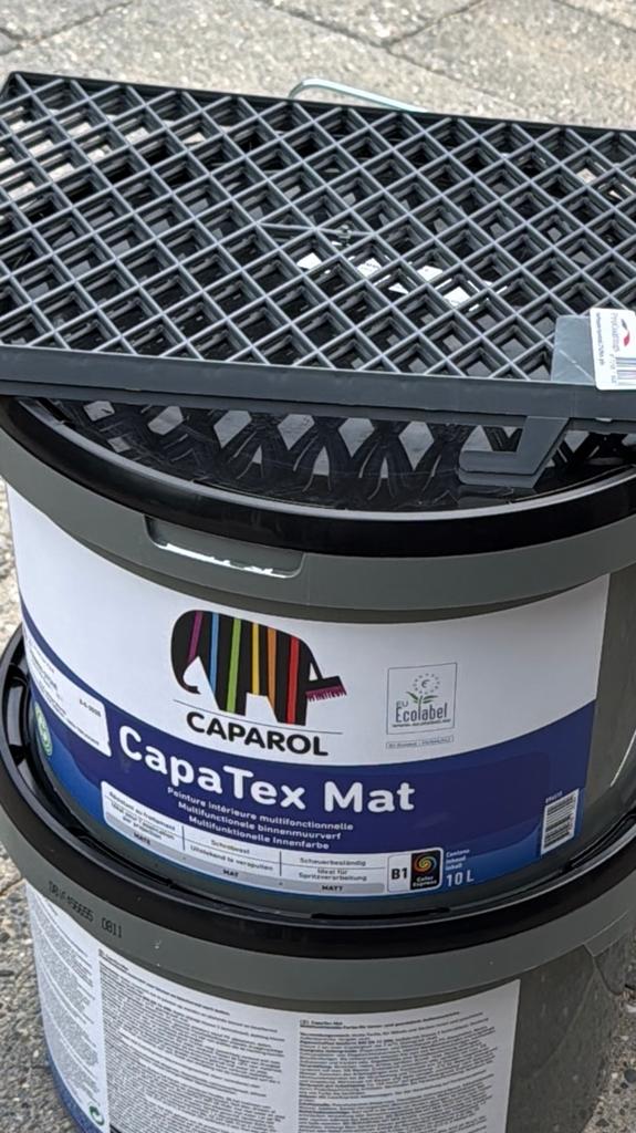 2x caparol muurverf  (10 liter)Farrow and Ball, Nieuw, Ophalen of Verzenden, Verf, 10 tot 15 liter