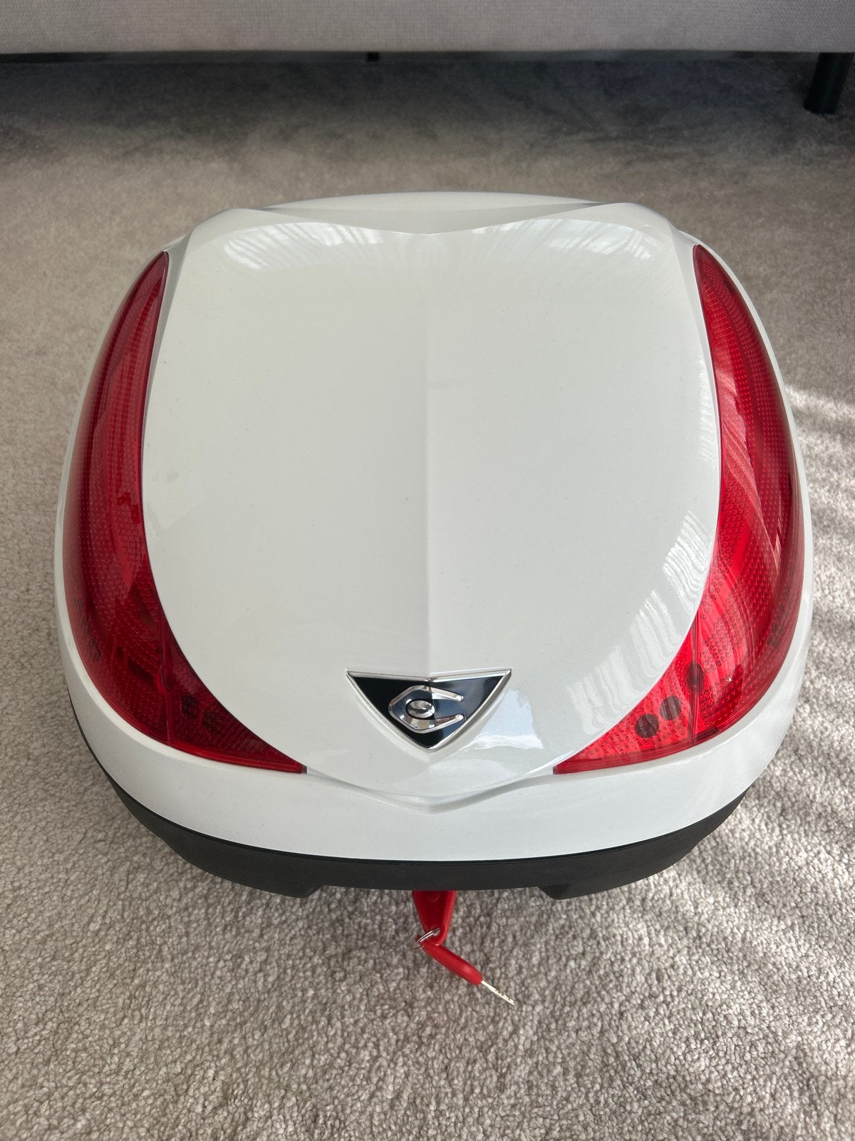 Coocase Wizard topkoffer voor scooter - Wit, Ophalen, Nieuw, Overige typen, Overige merken