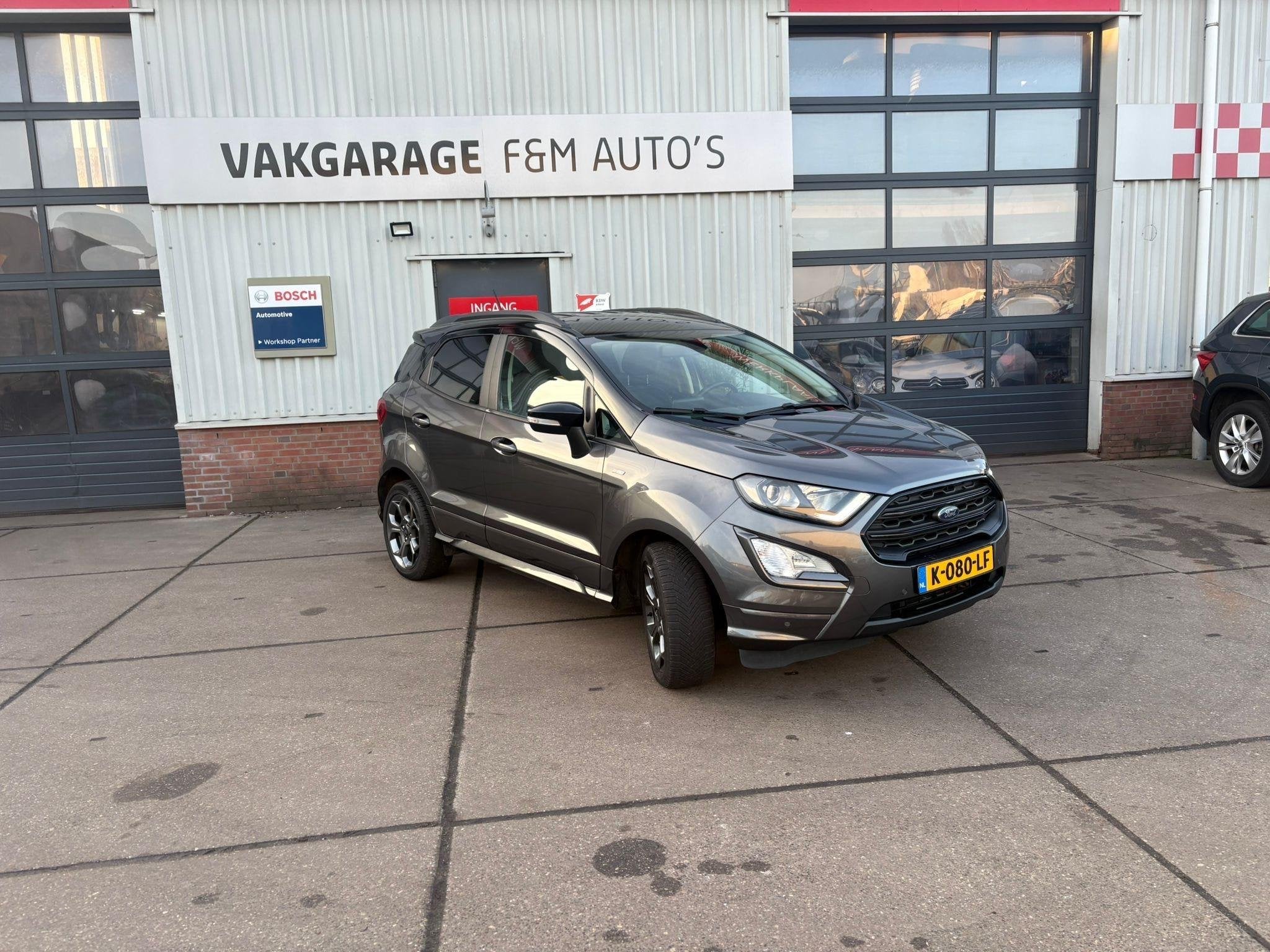 Ford EcoSport 1.0 EcoBoost ST-Line Black Clima, camera, Voorwielaandrijving, 125 pk, Gebruikt, Euro 6