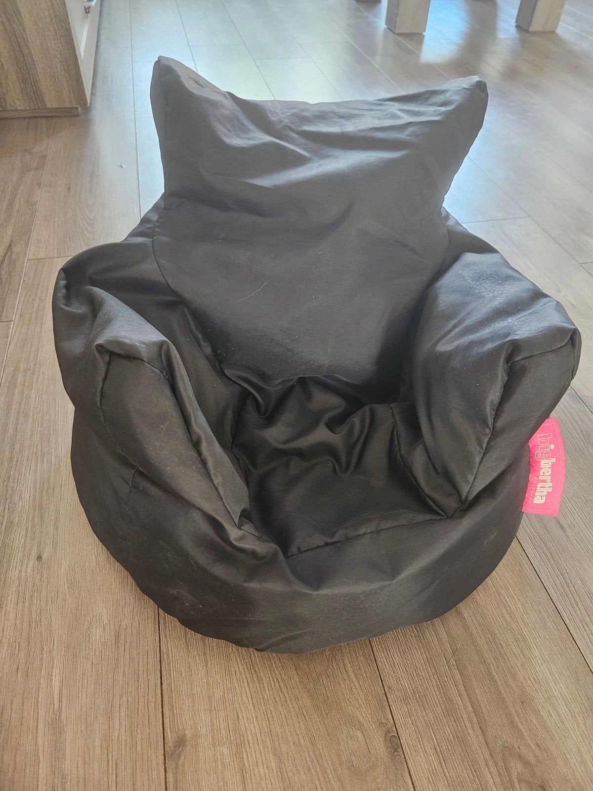 Big Bertha Original Zitzak - Zwart, Ophalen, Zo goed als nieuw, Stoel