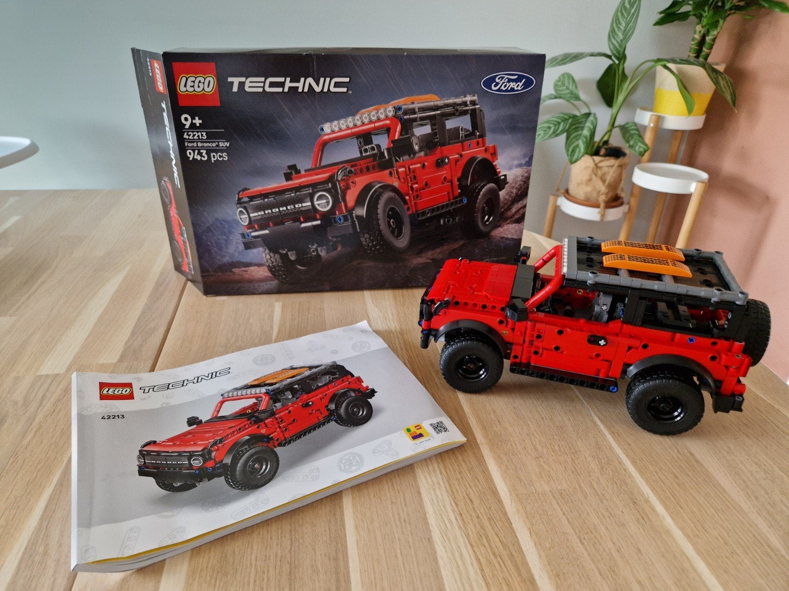 Lego Technic Ford Bronco, Ophalen of Verzenden, Zo goed als nieuw