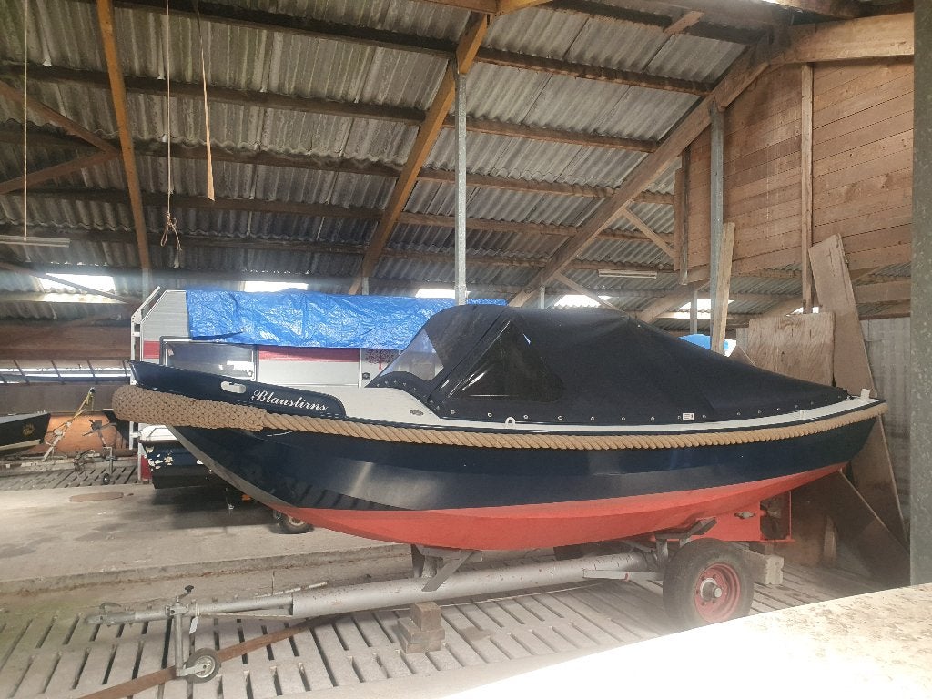 sloep, 6 meter, motorboot, stalen vlet, Cesta, 70 cm, Gebruikt, Staal, Binnenboordmotor