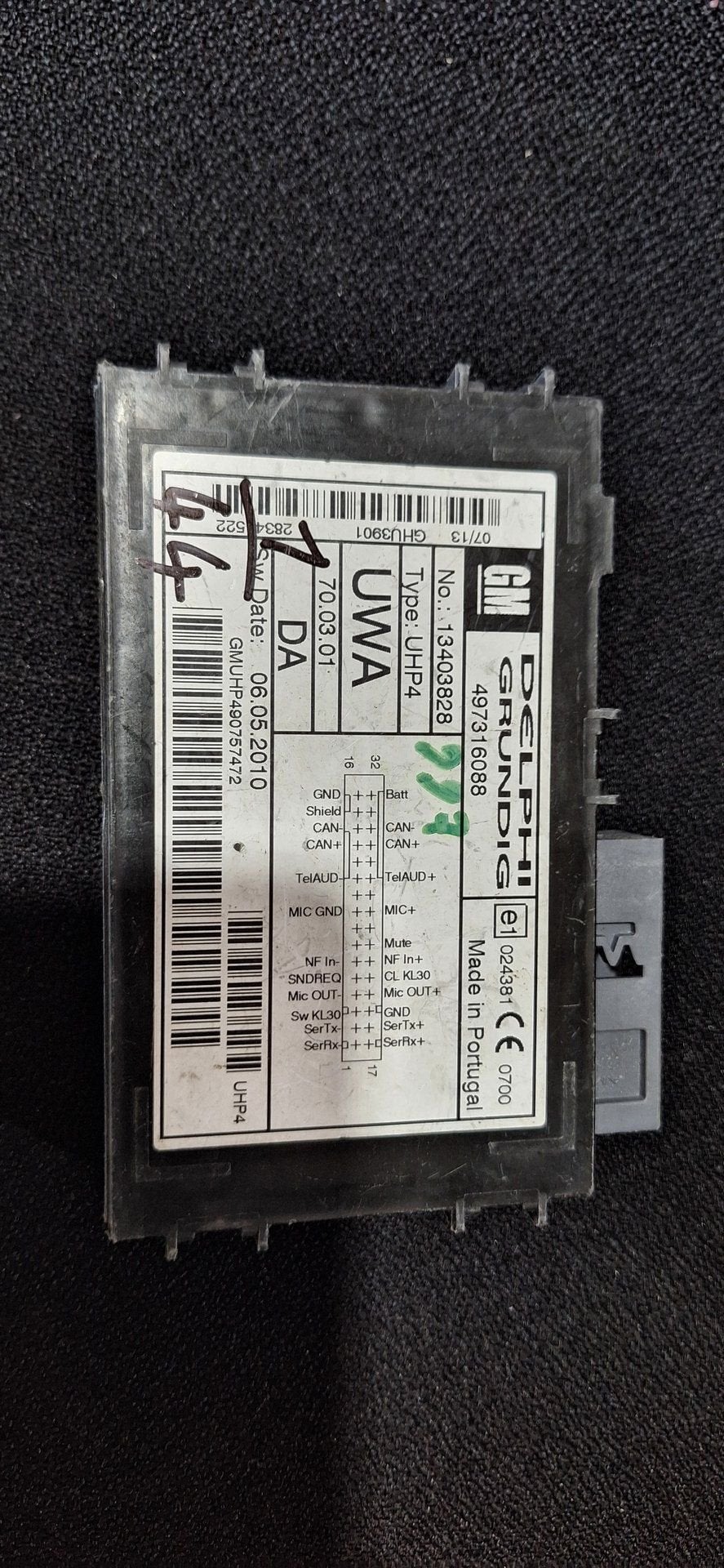 Bluetooth Module Carkit UHP4 Opel Corsa D Astra H Zafira B 1, Gebruikt, -, -, Ophalen of Verzenden