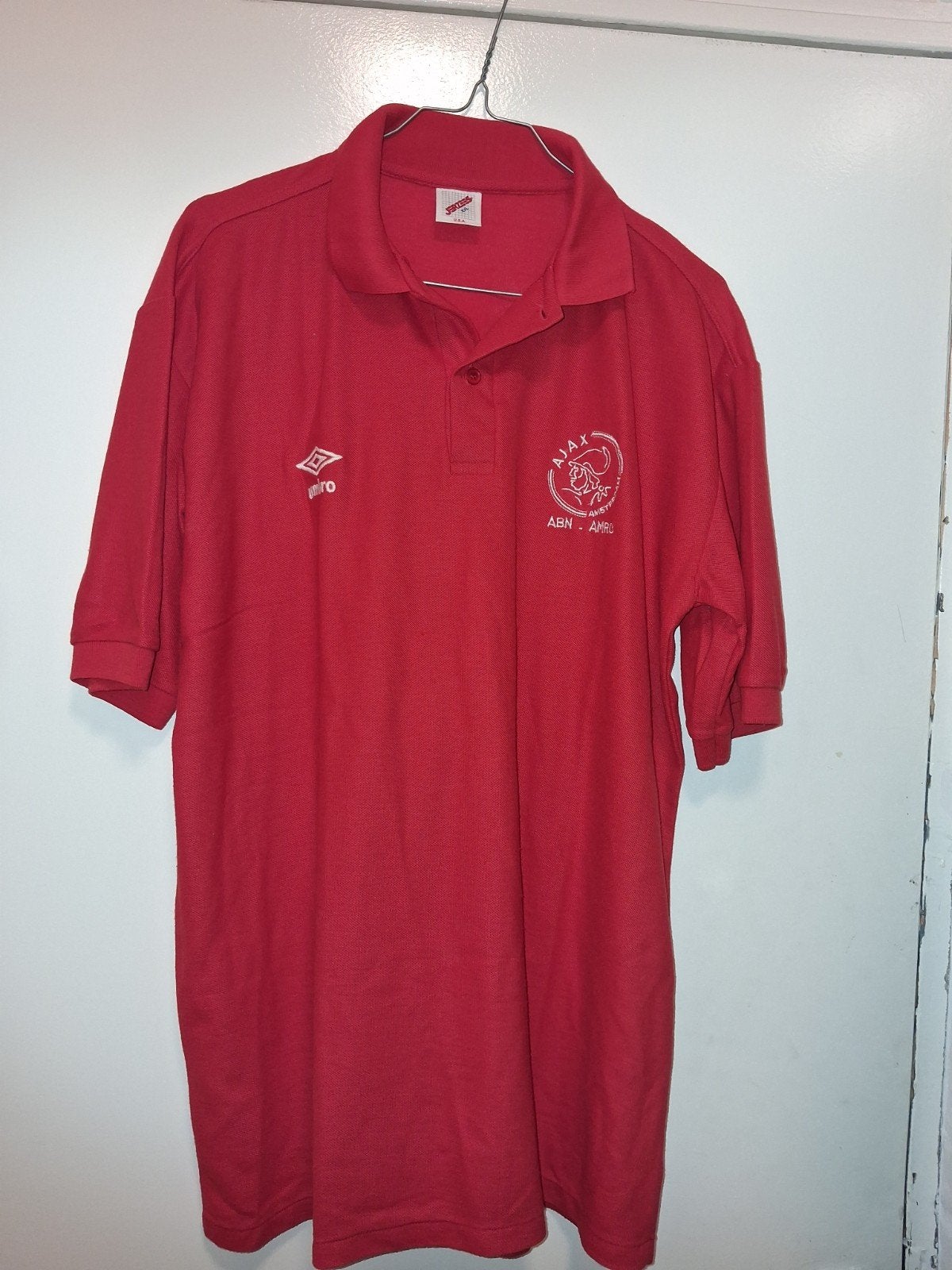 Ajax ABN AMRO Polo Shirt - Jerzees XXL, Verzenden, Overige maten, Ajax, Nvt