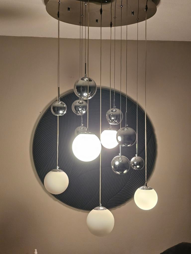 PUPPET SP VISTOSI Luxe Italiaanse lamp, Ophalen, Nieuw, Glas, Modern, Verstelbaar, Smart