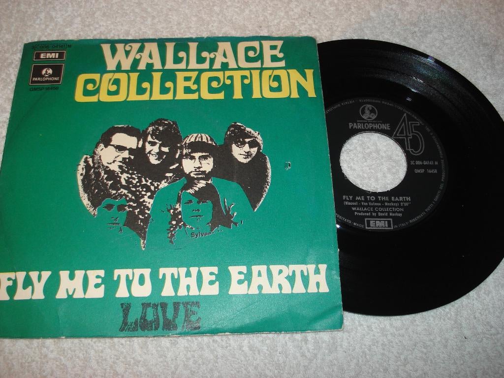 Wallace Collection   Fly Me to The Earth   Orgineel, Cd's en Dvd's, Vinyl Singles, Fotohoes, Ophalen of Verzenden, Zo goed als nieuw