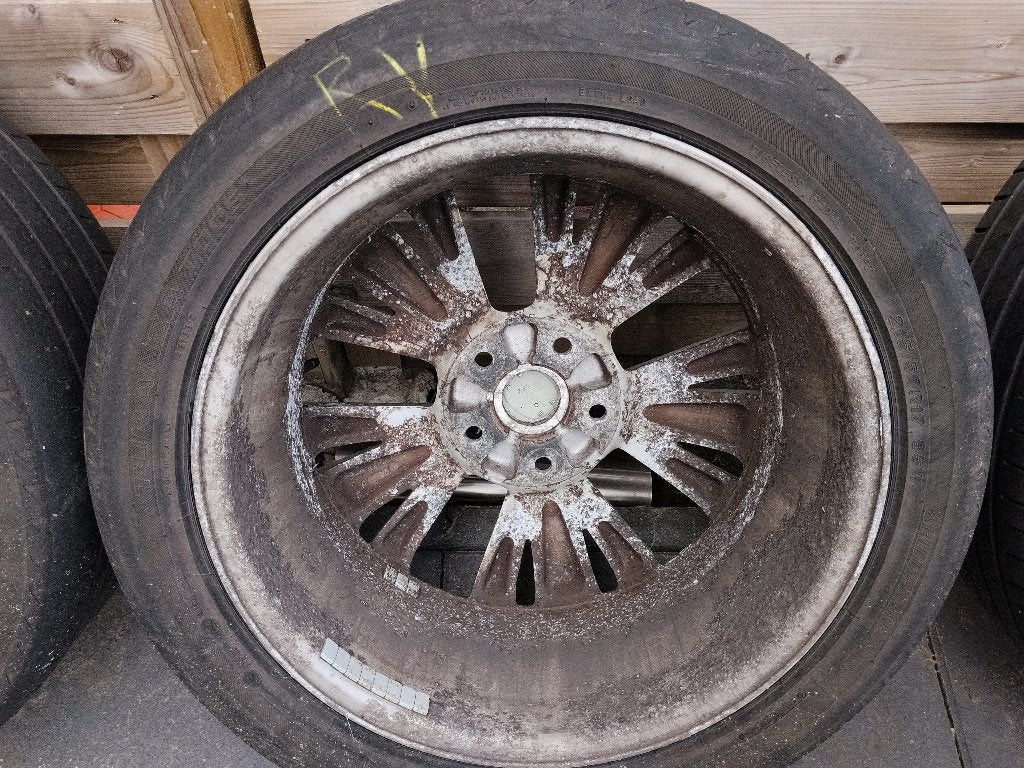 Originele Mazda 6 17 inch velgen 5x114.3 met banden, Ophalen, Gebruikt, Velg(en), 17 inch