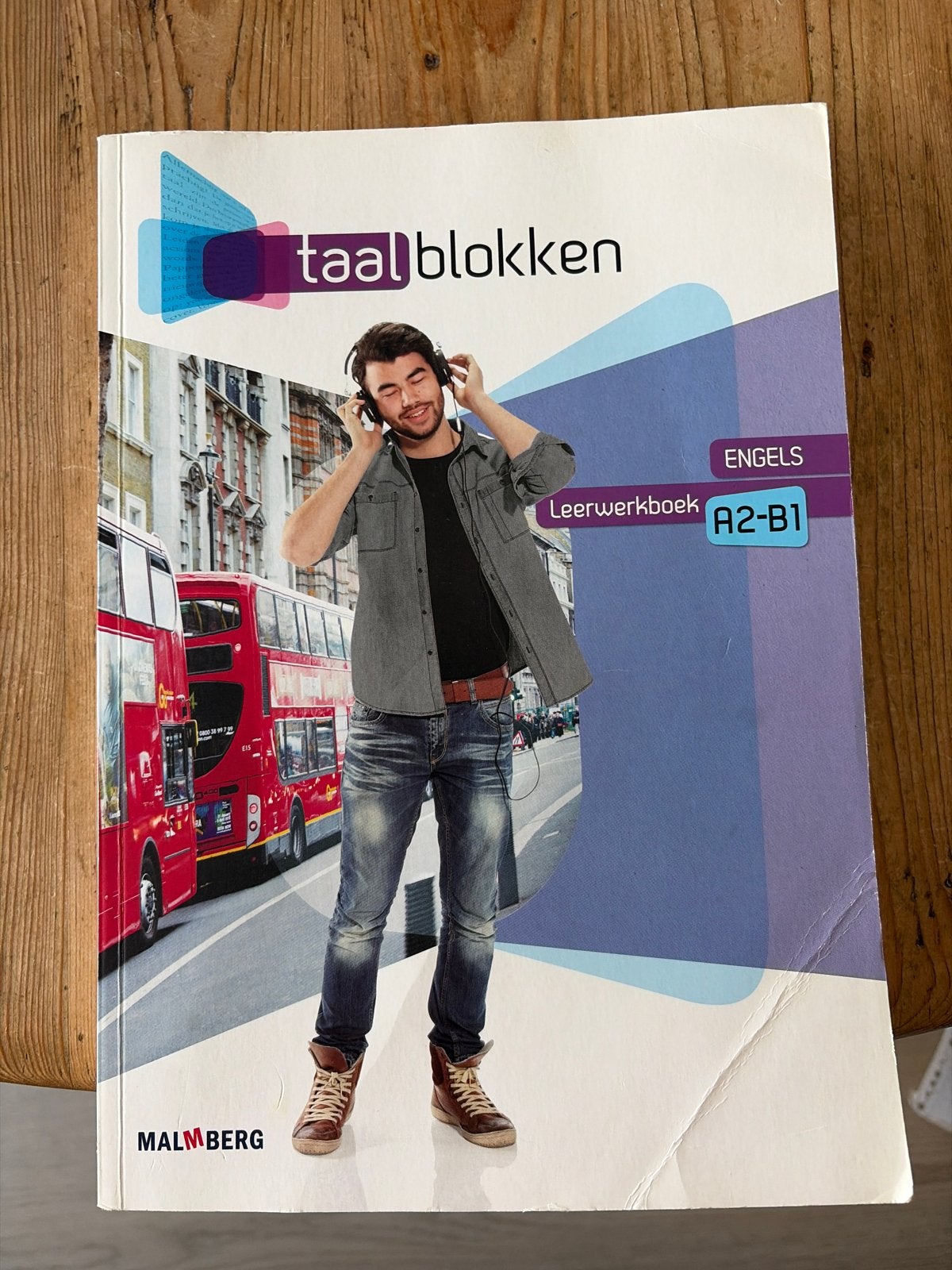 Taalblokken Engels Leerwerkboek A2-B1 Malmberg, Ophalen of Verzenden, Zo goed als nieuw, Non-fictie