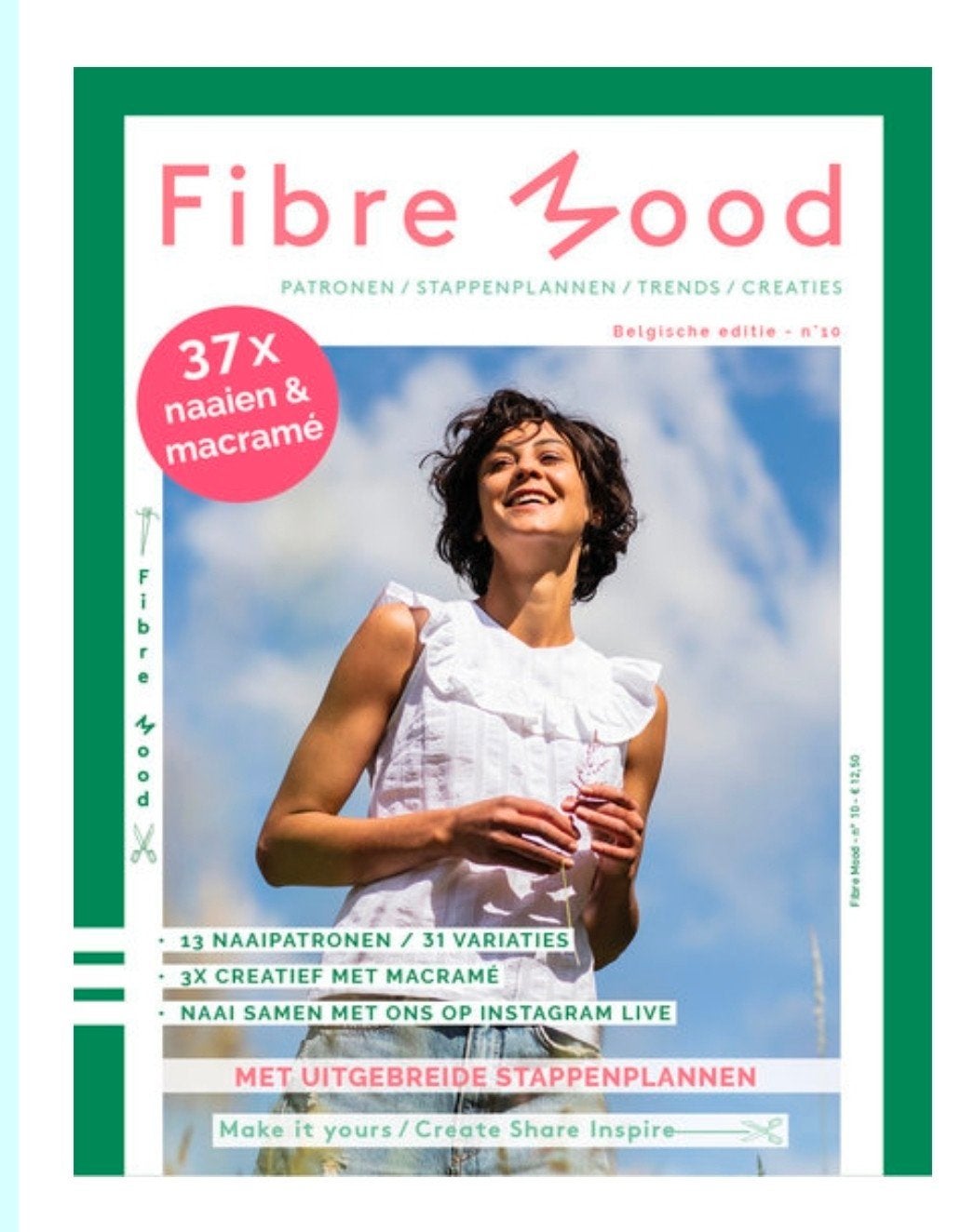 Gezocht Patroonblad Fibremood no.10, Ophalen of Verzenden, Borduren en Naaien, Fibremood