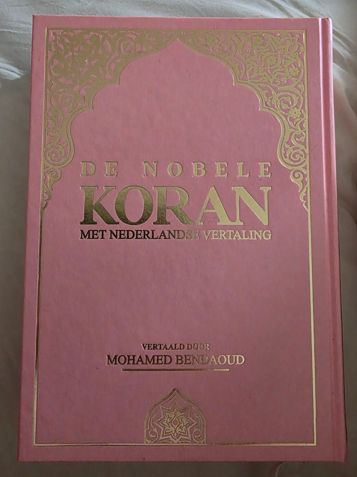 de Nobele Koran Nederlandse vertaling, Verzenden, Mohamed bendaoud, Islam