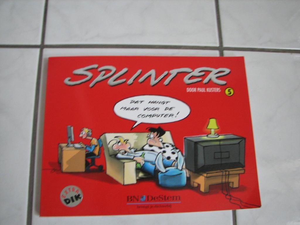 SPLINTER, Paul Kusters, Ophalen of Verzenden, Gelezen, Fictie algemeen