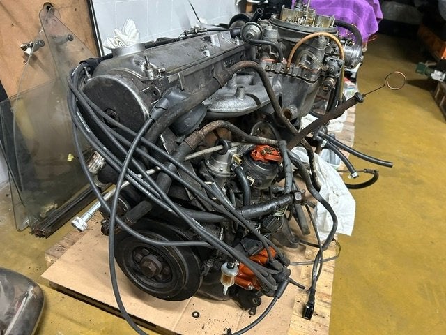 BMW E21 320/6 motorblok met gereviseerde solex carburateur, Ophalen, Gebruikt, BMW